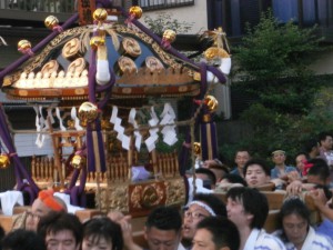 根岸淡島神社の神輿